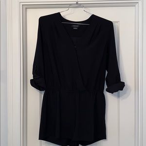 Trouve Black Romper Size L